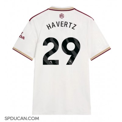Muški Nogometni Dres Arsenal Kai Havertz #29 Rezervni 2025-26 Kratak Rukav Muški Nogometni Dres Arsenal Kai Havertz #29 Rezervni 2025-26 Kratak Rukav